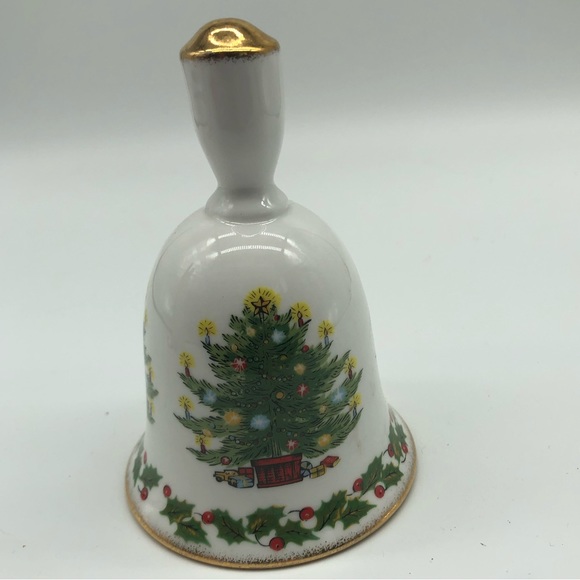 Porcelain Christmas bell - Picture 2 of 6
